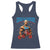 Funny George Washington Gym Racerback Tank Top Muscular Flex Workout 4th of July - Wonder Print Shop