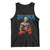 Funny George Washington Gym Tank Top Muscular Flex Workout 4th of July - Wonder Print Shop