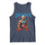 Funny George Washington Gym Tank Top Muscular Flex Workout 4th of July - Wonder Print Shop