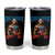 Funny George Washington Gym Tumbler Cup Muscular Flex Workout 4th of July - Wonder Print Shop