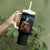 Funny George Washington Gym Tumbler With Handle Muscular Flex Workout 4th of July - Wonder Print Shop