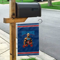 Funny George Washington Gym Garden Flag Muscular Flex Workout 4th of July