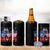 All American Bruh Patriotic 4th Of July 4 in 1 Can Cooler Tumbler USA Flag Sunglasses Teens Kids - Wonder Print Shop