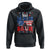 All American Bruh Patriotic 4th Of July Hoodie USA Flag Sunglasses Teens Kids - Wonder Print Shop