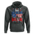 All American Bruh Patriotic 4th Of July Hoodie USA Flag Sunglasses Teens Kids - Wonder Print Shop