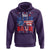 All American Bruh Patriotic 4th Of July Hoodie USA Flag Sunglasses Teens Kids - Wonder Print Shop