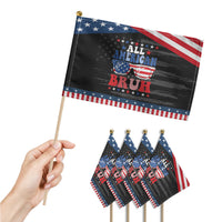 All American Bruh 4th Of July Patriotic Handheld Flag USA Flag Sunglasses Teens Kids