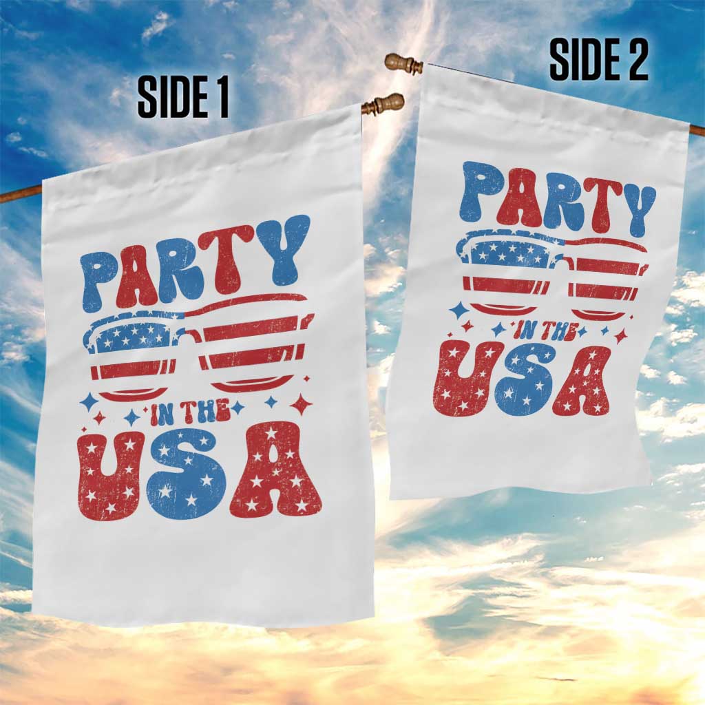 Party in The USA Garden Flag 4th of July Independence Day - Wonder Print Shop