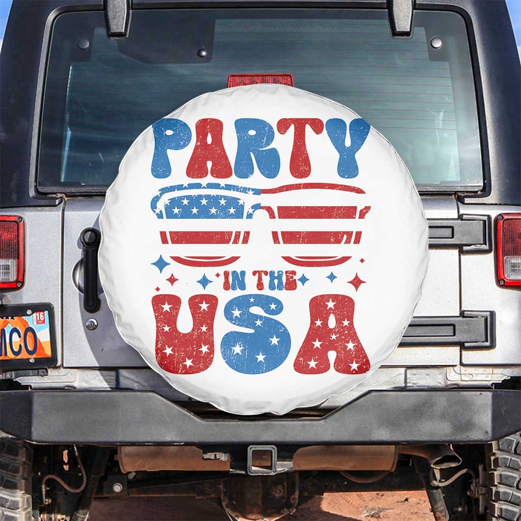 Party in The USA Spare Tire Cover 4th of July Independence Day - Wonder Print Shop
