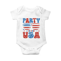Party in The USA Baby Onesie 4th of July Independence Day - Wonder Print Shop