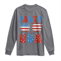 Party in The USA Long Sleeve Shirt 4th of July Independence Day - Wonder Print Shop