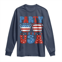 Party in The USA Long Sleeve Shirt 4th of July Independence Day - Wonder Print Shop