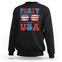 Party in The USA Sweatshirt 4th of July Independence Day - Wonder Print Shop