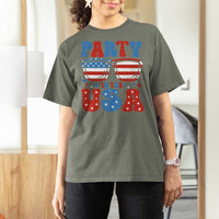 Party in The USA T Shirt For Women 4th of July Independence Day - Wonder Print Shop