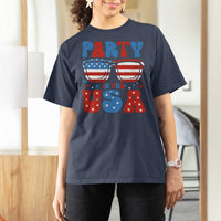 Party in The USA T Shirt For Women 4th of July Independence Day - Wonder Print Shop