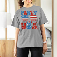 Party in The USA T Shirt For Women 4th of July Independence Day - Wonder Print Shop