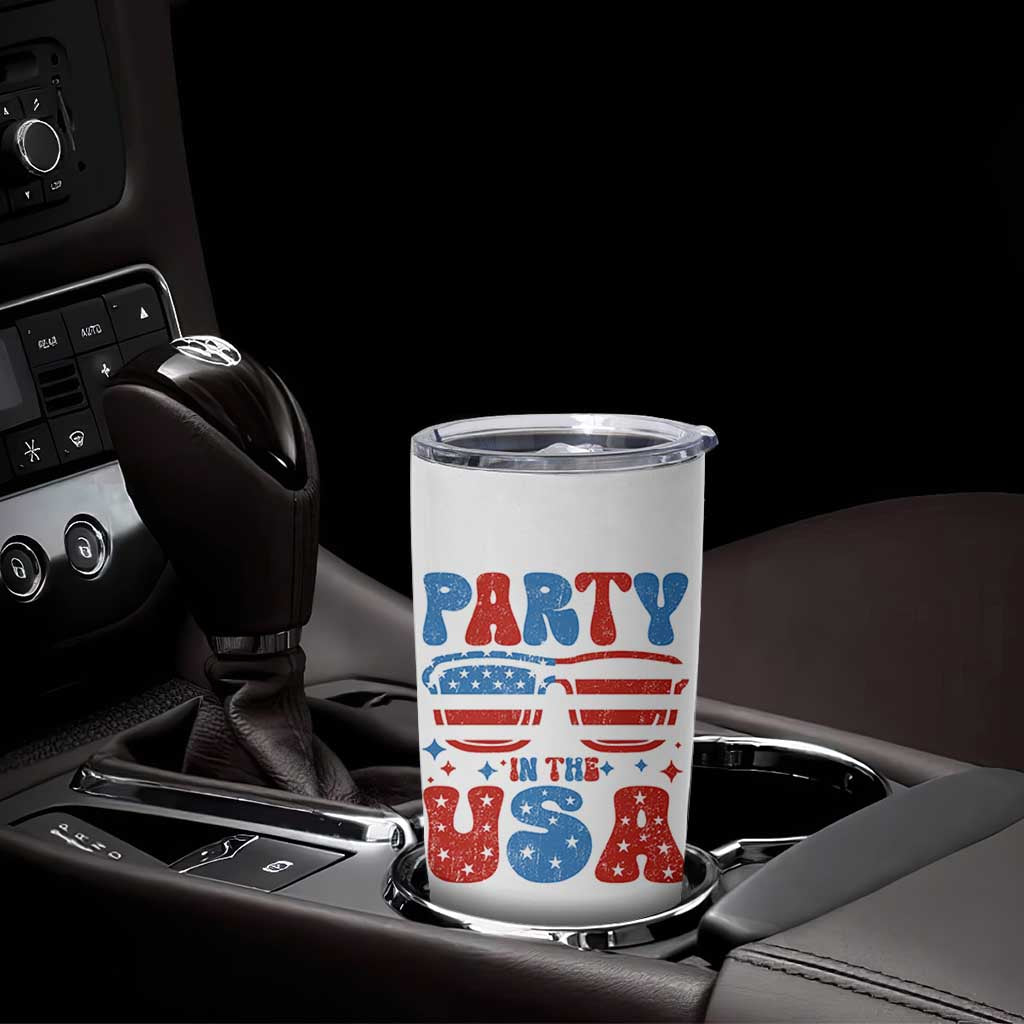 Party in The USA Tumbler Cup 4th of July Independence Day - Wonder Print Shop