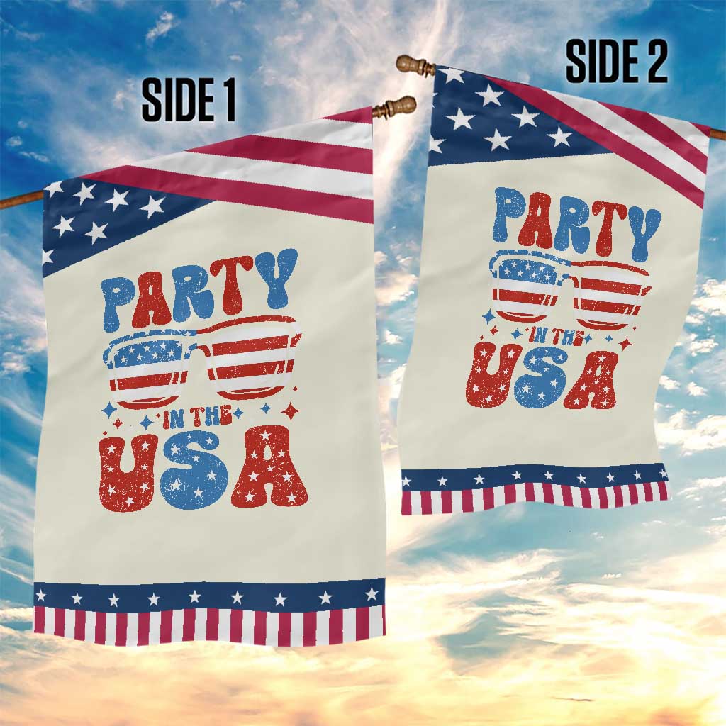 Party in The USA Garden Flag 4th of July Independence Day