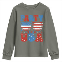 Party in The USA Youth Sweatshirt 4th of July Independence Day - Wonder Print Shop