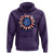 Sunflower American Flag Hoodie Floral USA 4th of July Merica - Wonder Print Shop