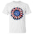 Sunflower American Flag T Shirt Floral USA 4th of July Merica - Wonder Print Shop