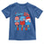 4th of July American Flag Popsicle Toddler T Shirt Tastes Like Freedom Patriotic Funny - Wonder Print Shop