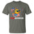 Funny July 4th T Shirt Patriotic Duck Firequacker American Flag - Wonder Print Shop