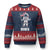 Funny Astronaut Dibs Moon Landing Ugly Christmas Sweater Patriotic Space USA Meme for 4th of July - Wonder Print Shop