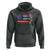 USA Flag Rocket Hoodie Patriotic Space Red White Blue 4th of July - Wonder Print Shop