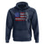 USA Flag Rocket Hoodie Patriotic Space Red White Blue 4th of July - Wonder Print Shop