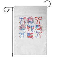 Coquette 4th Of July Garden Flag Patriotic Bow American Flag - Wonder Print Shop