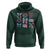 Coquette 4th Of July Hoodie Patriotic Bow American Flag - Wonder Print Shop