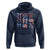 Coquette 4th Of July Hoodie Patriotic Bow American Flag - Wonder Print Shop