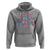 Coquette 4th Of July Hoodie Patriotic Bow American Flag - Wonder Print Shop
