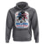She Loves Jesus And America Too Hoodie Christian 4th of July Messy Bun Flag - Wonder Print Shop