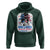 She Loves Jesus And America Too Hoodie Christian 4th of July Messy Bun Flag - Wonder Print Shop
