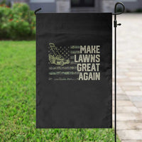 Funny Lawn Mower Dad Gardener Garden Flag Make Lawns Great Again Fathers Day American Flag - Wonder Print Shop