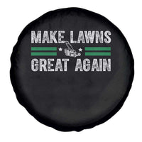 Funny Lawn Mower Dad Gardener Spare Tire Cover Make Lawns Great Again Fathers Day - Wonder Print Shop