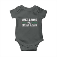 Funny Lawn Mower Dad Gardener Baby Onesie Make Lawns Great Again Fathers Day - Wonder Print Shop