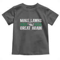 Funny Lawn Mower Dad Gardener Toddler T Shirt Make Lawns Great Again Fathers Day - Wonder Print Shop