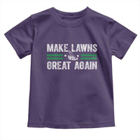 Funny Lawn Mower Dad Gardener Toddler T Shirt Make Lawns Great Again Fathers Day - Wonder Print Shop