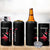 Trinidad and Tobago Flag 4 in 1 Can Cooler Tumbler Trini Trinidadian Proud - Wonder Print Shop
