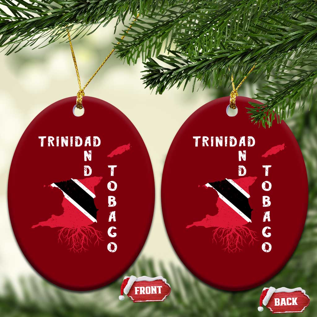 Trinidad and Tobago Flag Ceramic Ornament Trini Trinidadian Proud - Wonder Print Shop