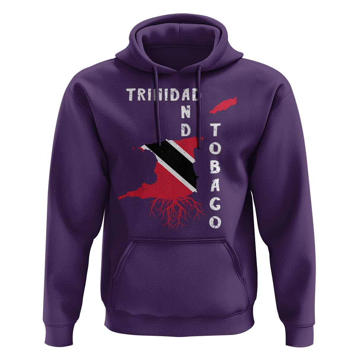 Trinidad and Tobago Flag Hoodie Trini Trinidadian Proud - Wonder Print Shop