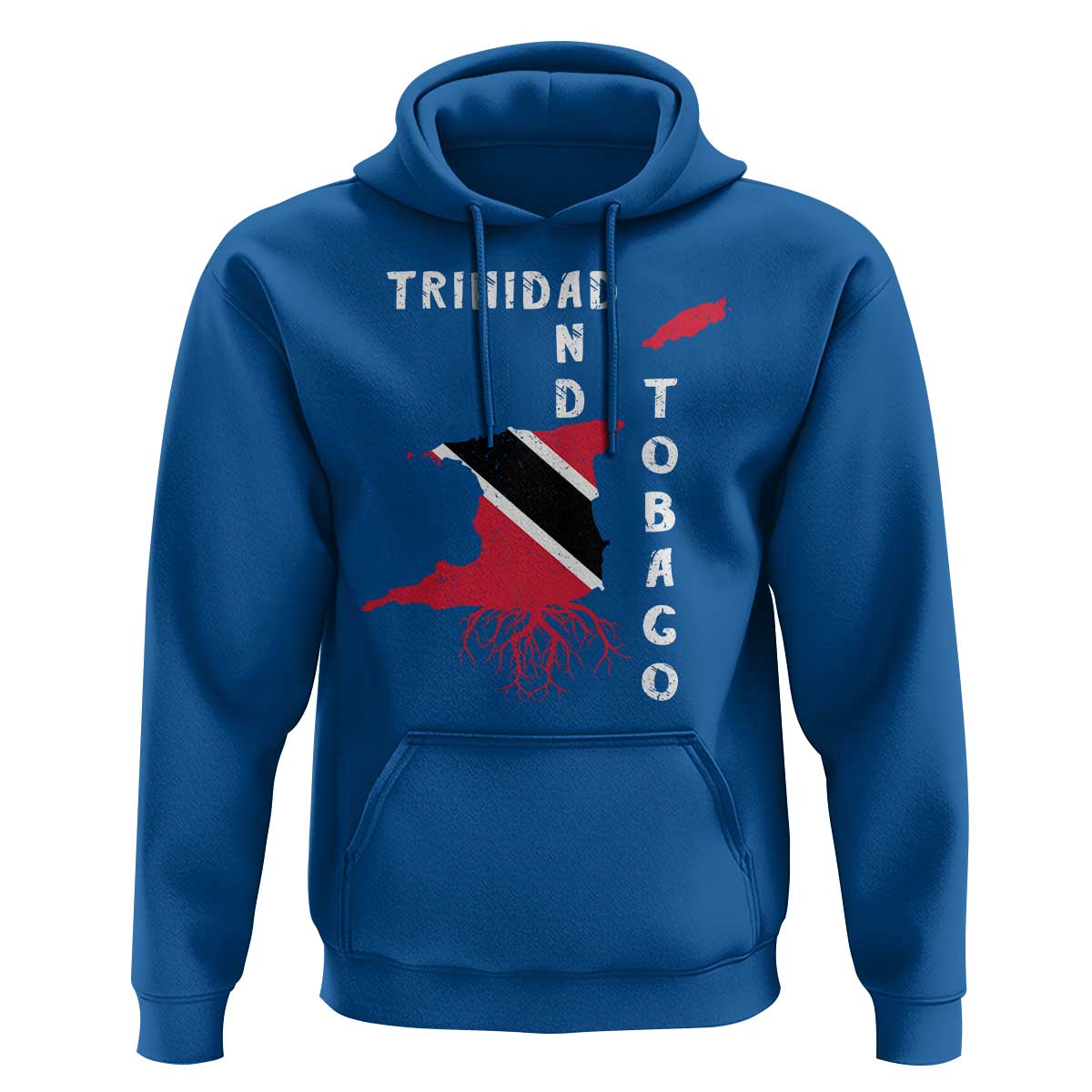 Trinidad and Tobago Flag Hoodie Trini Trinidadian Proud - Wonder Print Shop