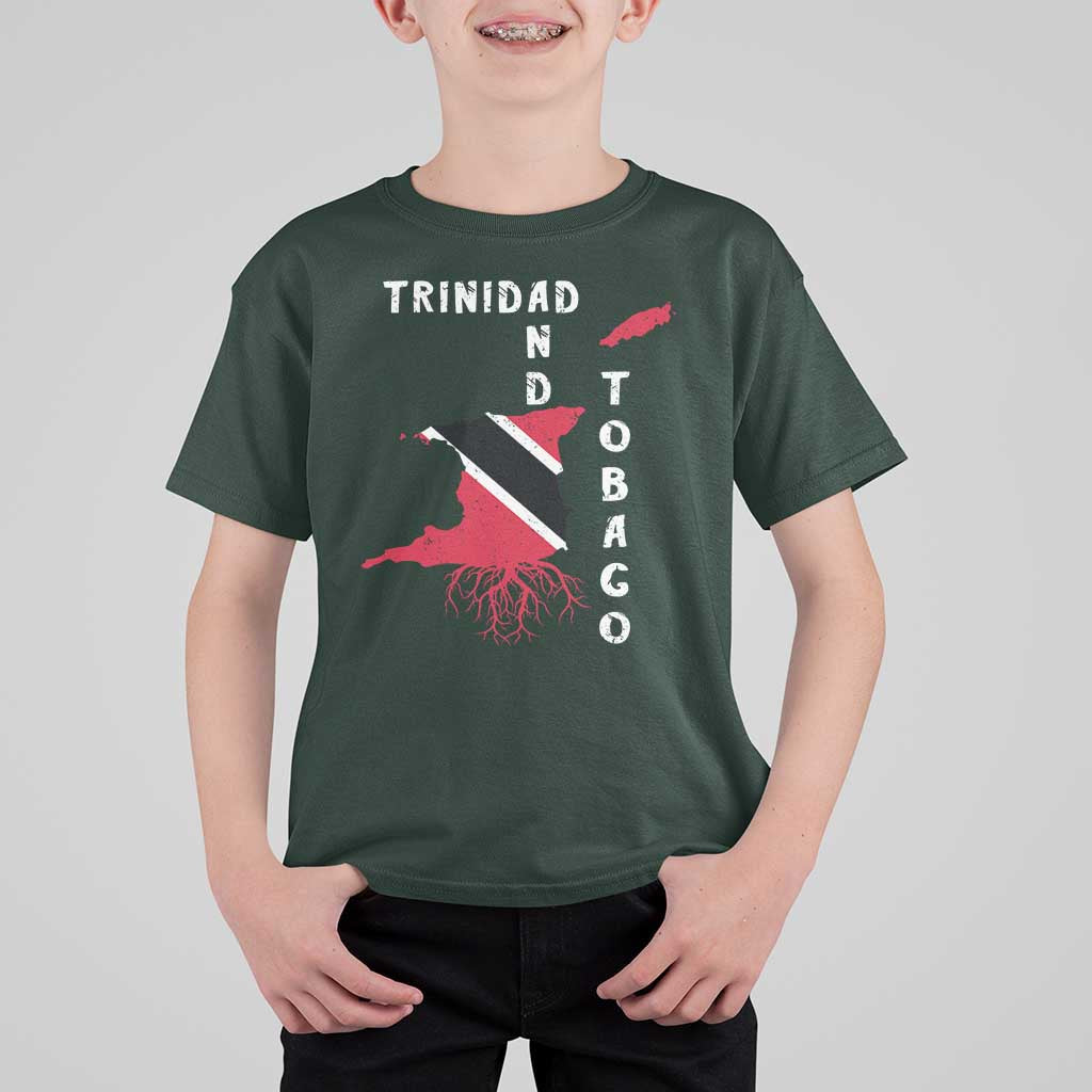Trinidad and Tobago Flag T Shirt For Kid Trini Trinidadian Proud - Wonder Print Shop