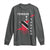 Trinidad and Tobago Flag Long Sleeve Shirt Trini Trinidadian Proud - Wonder Print Shop