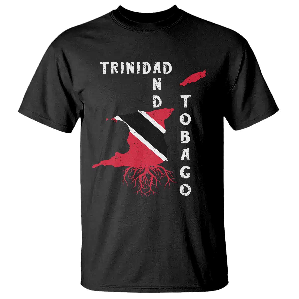 Trinidad and Tobago Flag T Shirt Trini Trinidadian Proud - Wonder Print Shop