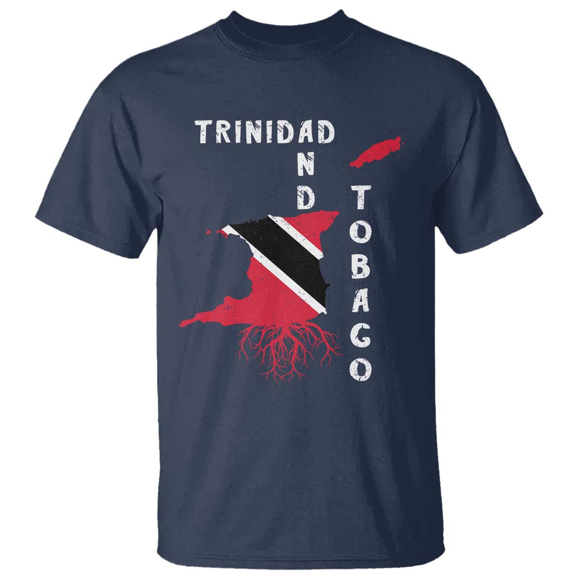 Trinidad and Tobago Flag T Shirt Trini Trinidadian Proud - Wonder Print Shop