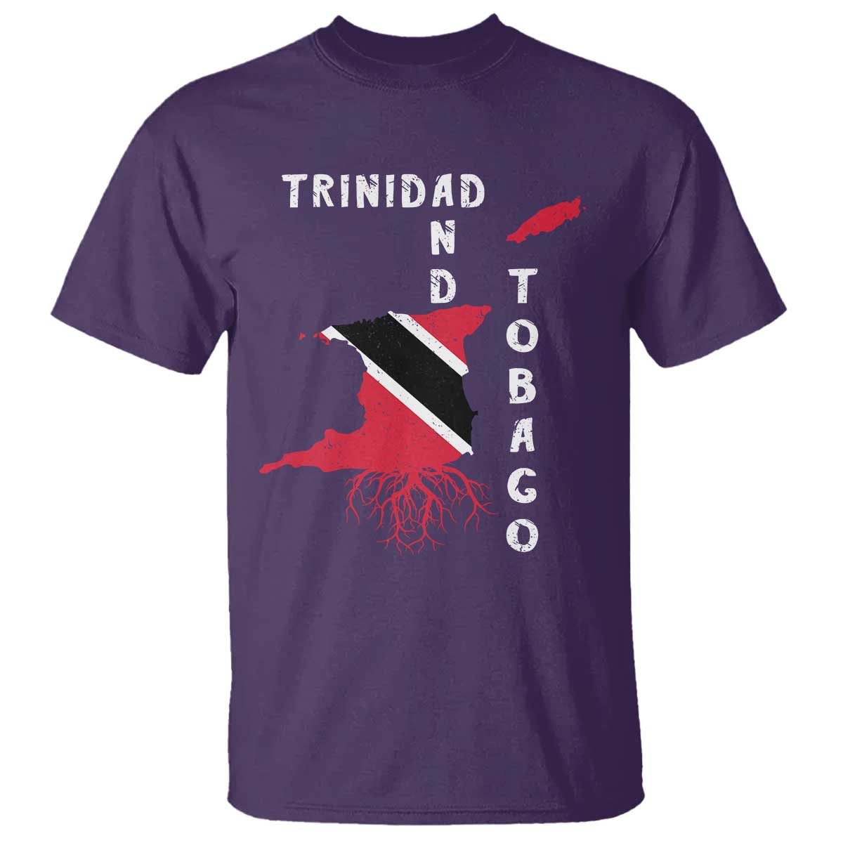 Trinidad and Tobago Flag T Shirt Trini Trinidadian Proud - Wonder Print Shop